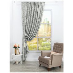 Штора Amore Mio RR 718 KBJ-88 2,0*2,7*1 серый