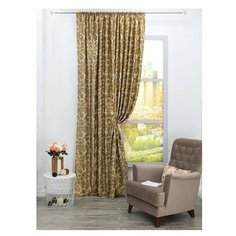 Штора Amore Mio RR 384-48 1,5*2,7*1 бежевый
