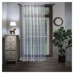 Штора Amore Mio RR 908317-w Сетка-вышивка 3,0*2,7 1 шт. белый