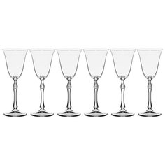 Набор бокалов для вина (6шт) Crystalite 669-327 Parus 185 мл