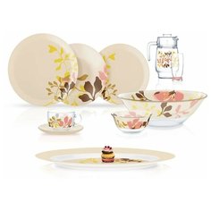 Столовый сервиз SIMPLY COLCHIQUE 46 предметов 6 персон Luminarc