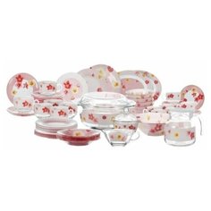 Столовый сервиз POEME ROSE 101 пр. ОАЭ 09586 Luminarc