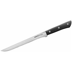 Нож кухонный "Samura HARAKIRI" филейный 218 мм (гибкий) SHR-0048B/Y