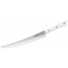 Нож кухонный слайсер Tanto 230мм Samura HARAKIRI SHR-0046WT/K