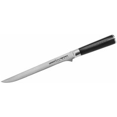 Нож кухонный стальной филейный (гибкий) Samura Mo-V SM-0048/K