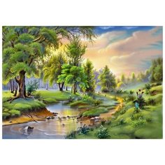 Картина по номерам Paintboy RDG-2806 Высыхающая река 40х50см