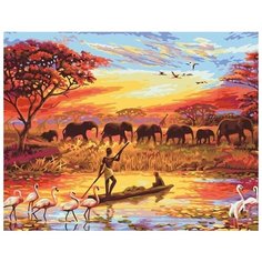 Картина по номерам Colibri 40*50см, холст на подрамнике, VA-2281