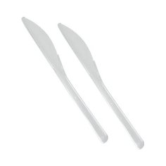 Нож столовый Papstar Н185 мм PS ПРОЗРАЧНЫЙ