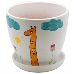 Керамический горшок с подставкой "Жираф", 2,4л., Д175 Ш175 В163 Engard