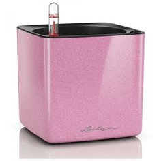 Кашпо Cube Glossy Kiss 14, с системой автополива Lechuza