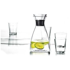 Графин Drip-free 1 л и 4 бокала Eva Solo