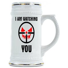 Пивная кружка I am watching you Drabs
