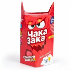 Genio Kids Легкий пластилин для детской лепки «Чака-Зака», красный