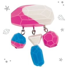 Брошь из полимерной глины своими руками «Геометрия». Набор для творчества Школа талантов