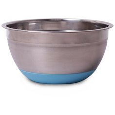 Миска Kamille Ø20*10см из нержавеющей стали с силиконовым дном