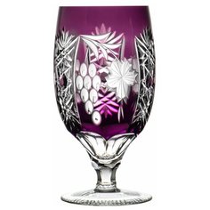 GRAPE Amethyst - Фужер 450 мл, аметист, Ajka Crystal