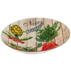 Миска глубокая BHG-1148, стекло/33см/ Bohmann