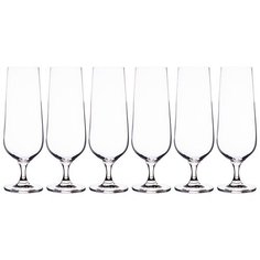 Набор бокалов Crystalite для пива 380 мл из 6 штук Dora/Strix, высота 21 см (669-330)