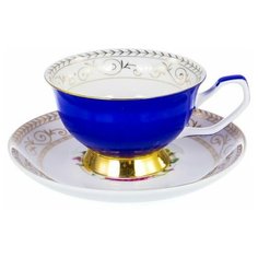 Чайный сервиз "ПАЛИТРА" 200 мл 8 предметов 4 персоны, синий Balsford