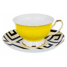 Чайный сервиз "ПАЛИТРА" 200 мл 8 предметов 4 персоны, желтый Balsford
