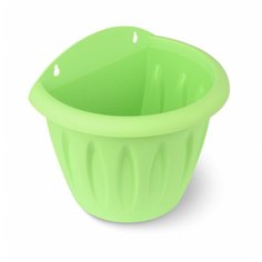 Кашпо настенное Martika "Фелиция" д 20 см салатовый