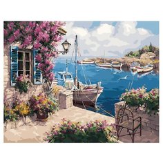 Картина по номерам Paintboy GX 29487 Летний причал 40x50см