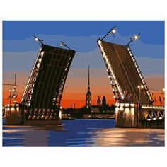 Картина по номерам ВанГогВоМне ZX 20035 Развод мостов 40х50 см