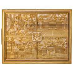 Лото Rovertime в резной шкатулке Санкт-Петербург, мореный ясень