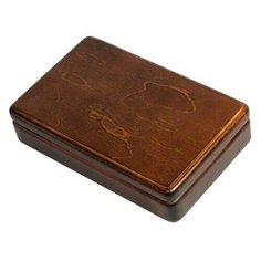 Домино Rovertime в деревянной шкатулке без флока RT-05.sn