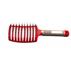 Verona Cascade, массажная расческа, красная