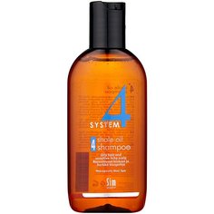 Sim Sensitive SYSTEM 4 Shale Oil Shampoo 4 Терапевтический шампунь № 4 для очень жирной, чувствительной и раздраженной кожи головы, 100 мл