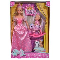 Набор кукол Steffi Love Принцессы Штеффи и Еви, 29 и 12 см, 5733223 Simba