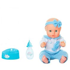 Кукла Toys Lab Мой первый пупс в голубом, 32 см, 32001