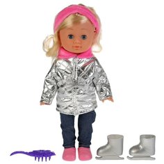 Интерактивная кукла Карапуз, Ксения фигуристка, 30 см, POLI-19-A-RU_19
