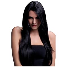 Парик женский искусственные волосы Fever Amber, черный