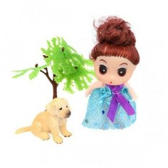 Кукла Yako с питомцем, 9 см, M8840