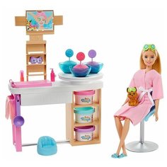 Набор игровой Barbie Оздоровительный Спа-центр GJR84