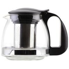 WALMER Заварочный чайник Aster 0,7 л, черный