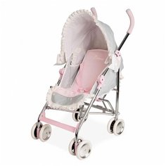 Прогулочная коляска Arias Emma (Т19844) серый/розовый