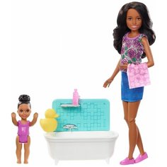 Набор кукол Barbie Няня Скиппер, FXH06