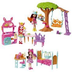 Набор с куклой Enchantimals, 15 см, FRH44