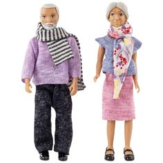 Куклы для домика Lundby бабушка с дедушкой, 60806700