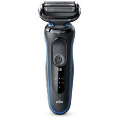 Электробритва Braun 50-B1200s/50-R1200s/50-M1200s/50-W1200s Series 5, черный/синий