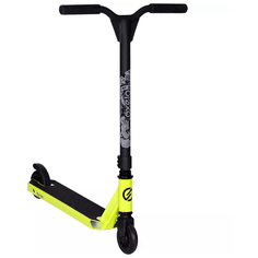 Трюковой самокат Decathlon Oxelo MF ONE, неоновый желтый