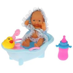 Пупс Карапуз Танюша с ванночкой, 14 см, B1692720-RU