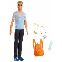 Кукла Barbie Путешествия Кен Турист, FWV15