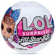 Кукла-сюрприз L.O.L. Surprise All-Star B.B.s Sports Series 2 Cheer Team в шаре, 571780 LOL