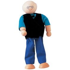 Кукла Plan Toys Дедушка, 13 см, 9850