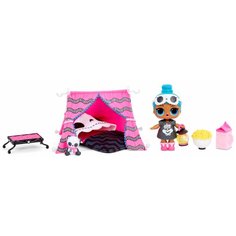 Игровой набор L.O.L. Surprise Furniture Series 3 Sleepover with Sleepy Bones & 10+ Surprises, 570035 LOL