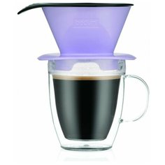 Набор термобокал и кофейник с фильтром Pour Over 2 в 1, вербена Bodum